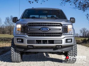 Ford F-150 Dual LED Grille Kit - Black Series - 10"